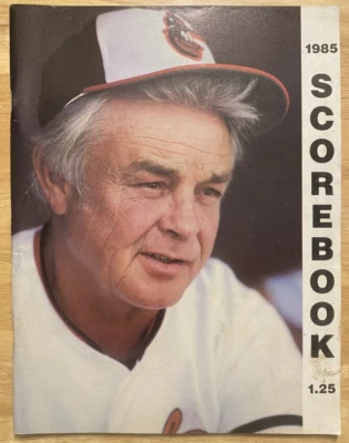 Orioles v Yankees - September 1985 - Official Game Program - AUTHENTIC - Image 1 of 4