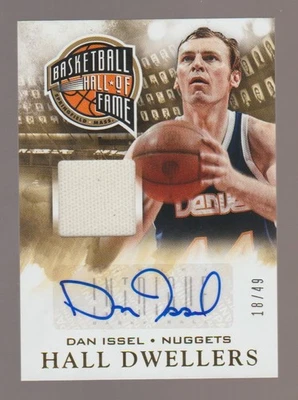 DAN ISSEL 2013-14 Intrigue "Hall Dwellers" Autograph Jersey #HD-DI SP AUTO /49 - Image 1 of 2