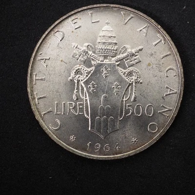 1964   VATICAN   500 LIRE  **NICE COIN** FREE SHIPPING CO397 - Image 1 of 2