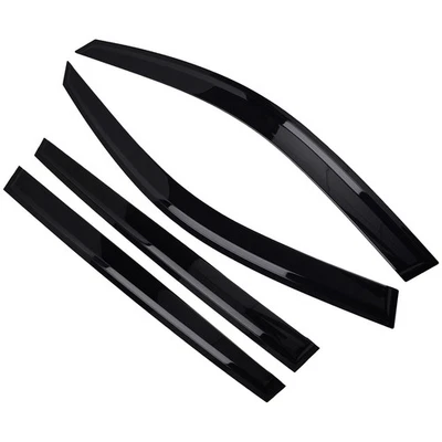 4PC Window Deflector Guards for VW Tiguan MK1 08-16 Front & Rear Rain Visors Set - Image 1 of 4