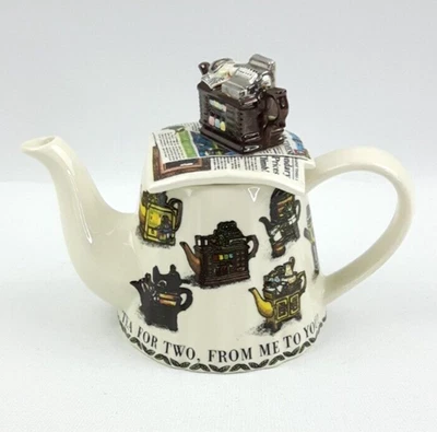 Paul Cardew Teapot - Tea For Two - Collectors Club Edition 1998 - Signed - Image 1 of 4
