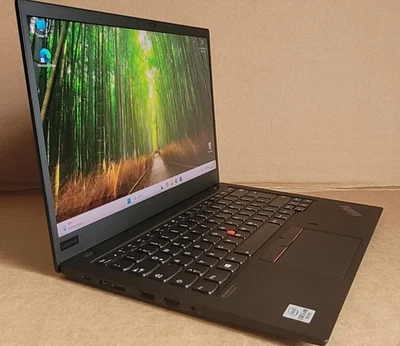 Lenovo ThinkPad X1 Carbon Gen 8  i5-10310U 8GB 256GB UHD/Win11Pro/DE - Bild 1 von 4