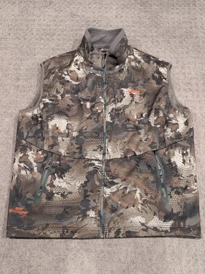 Sitka Gear Dakota Vest 2XL Timber Gore  Windstopper Excellent Free Ship - Image 1 of 4