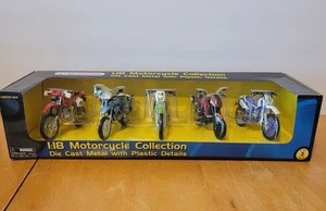 Maisto Dirt Bikes 1:18 Motorcycle Collection Rare Set Diecast Kid Connection - Picture 1 of 8