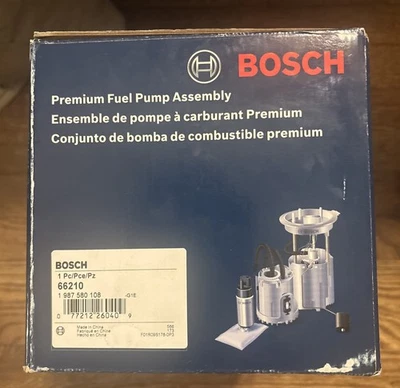 NOVO! Conjunto de módulo de bomba de combustível Bosch 66210 Bosch para 99-04 Ford F-250 SD F-350 - Imagem 1 de 3