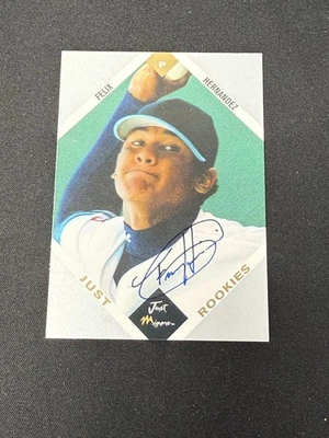 Autógrafos Just Minors de Felix Hernández 2003/375 RC Mariners Foto 1 de 2
