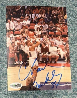 FOTO FIRMADA 5x7 HOF JSA Charles Barkley 76ers Suns Rockets Auburn Tigers Foto 1 de 2