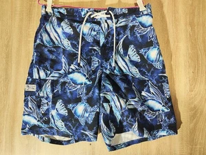 Polo Ralph Lauren costume da bagno uomo taglia M blu fantasia pesce swim shorts - Foto 1 di 7