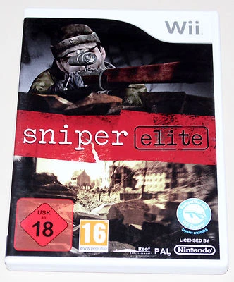 SNIPER ELITE - KOMPLETT MIT HANDBUCH - NINTENDO WII - Bild 1 von 3