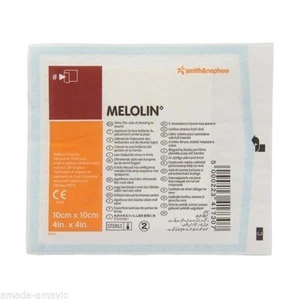 (Box 100) Melolin 10cm x 10cm Dressing Non Adherent NEW STOCK 2024 - Picture 1 of 1