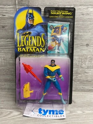 1994 Kenner Legends of the Batman Robin Has Become Nightwing Action Figure - - Image 1 of 2