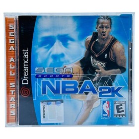 NBA 2K (Sega Dreamcast, 1999) CIB Complete Tested Game w/ Manual
