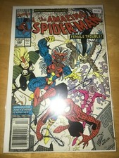 Amazing Spider-Man #340 Newsstand Variant High Grade Marvel Comic 1990 B23-86