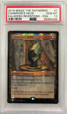 MTG Magic the Gathering CHAMPIONS HELM Kaladesh Inventions Foil PSA 10 GEM MINT