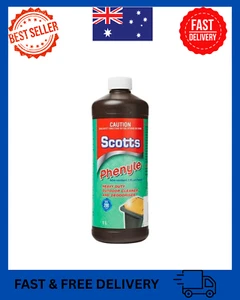 Pascoes 1L Scotts Phenyle Outdoor Cleaner & Deodoriser Disinfectant Liquid. - Picture 1 of 4
