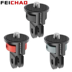 Adaptador de trípode convertidor de tornillo 1/4 para Gopro 13 DJI Action 5pro POCKET3 360X4 - Imagen 1 de 13