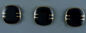 COLORFUL METAL BUTTONS SET OF 5 - Picture 1 of 4