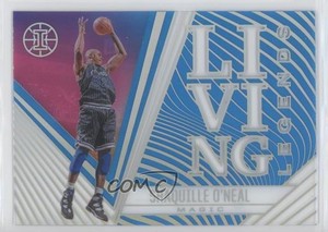 2020-21 Panini Illusions Living Legends Sapphire Shaquille O'Neal #5 HOF