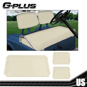 Fit For 1982-2000 PRE-2000 DS Golf Cart Club Car Front Seat Covers 3PCS - Picture 1 of 12