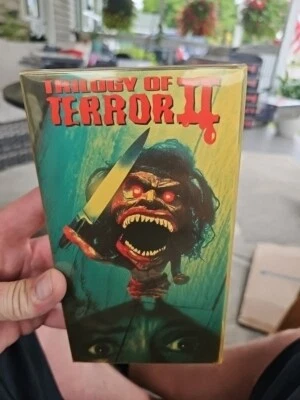 TRILOGY OF TERROR 2 VHS Rare New Sealed Watermark Cult Horror - Image 1 of 4