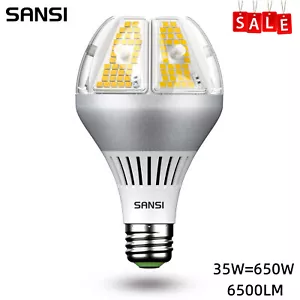SANSI 6500LM A21 LED Light Bulb Bright 450W Equivalent 5000K Energy Saving 35W - Picture 1 of 13