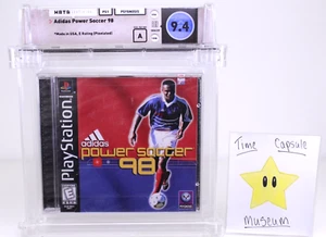 Adidas Power Soccer 98 Neu Playstation 1 PS1 Sealed WATA 9.4 A FIFA Selten TOP POP - Bild 1 von 3