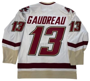 CAMISETA DE HOCKEY REEBOK JOHNNY GAUDREAU BOSTON COLLEGE TALLA MEDIANA - Imagen 1 de 4