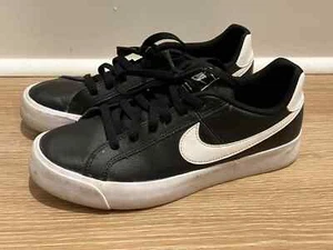 Nike Womens Court Royale AC Black White AO2810-001 Sz 7.5 Clean Tennis Shoes - Picture 1 of 5