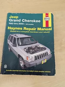 Jeep Grand Cherokee 1993 thru 2000 - Haynes Repair Manual - Used - Picture 1 of 5