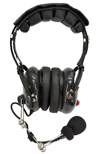 AVCOMM 2 Way Radio Headset PTT,Mini XLR 5-Pin - Aviation, Motorola, Kenwood, HAM - Picture 1 of 17