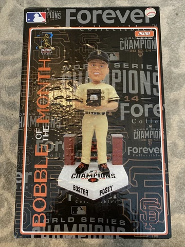 Buster Posey April 2015 Bobblehead Of The Month SF Giants Limited Edition BOTM Cover