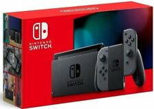 NOVO console de jogos Nintendo Switch cinza Joy Cons 32GB V2 com frete rápido!