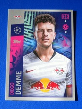 TOPPS CHAMPIONS LEAGUE 2019/20 #245 DEMME STICKER FIGURE - LEIPZIG