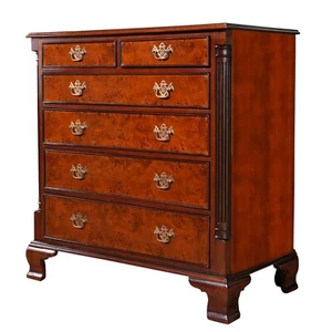 NOC056, Niagara Furniture, Burled Chest - Picture 1 of 11