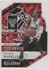 2015-16 Panini Excalibur Knights of the Round Dwyane Wade #17 HOF