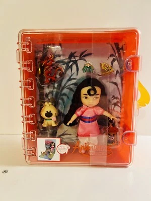 Disney Animators Collection Mini Doll Play Set Case Mulan NEW Tag Sealed - Image 1 of 4