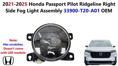 Conjunto de luz antiniebla lateral derecha Honda Passport Pilot Ridgeline 21-25 33900T20A01 Foto 1 de 4