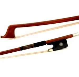 Pro Master Pernambuco Octagonal Cello Bow 4/4 Ebony Parisan eye Frog Nickle Fast - Picture 1 of 14