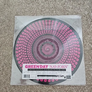 NEW LIMITED EDITION GREEN DAY SAVIORS ZOETROPE PICTURE DISC VINYL IN HAND - Picture 1 of 2