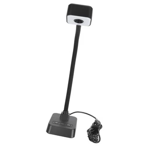 4K USB Document Camera 360 Deg Rotatable Lens Auto Focus 3 Le-vel LED Light Fit - Bild 1 von 24