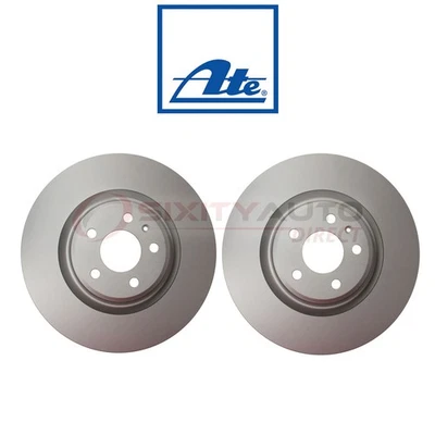 2 pc ATE Front Disc Brake Rotor for 2014-2015 Audi A6 Quattro 3.0L V6 - da - Изображение 1 из 4
