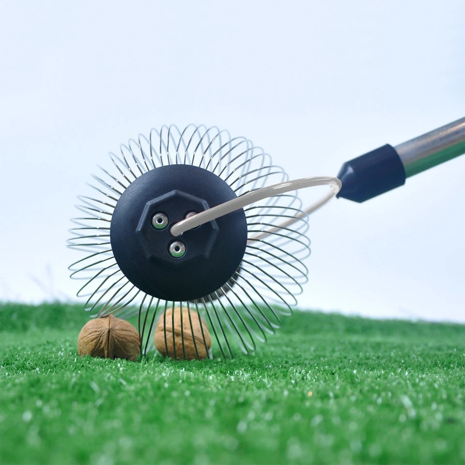 Teleskop Rollsammler Apfelsammler Fallobstsammler Obstsammler Nusssammler - Bild 1 von 4