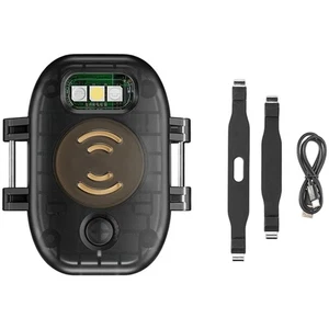 Stroboskop Licht Alarm für Drohnen mit lautem Ton und sichtbarer Nachtflugsicherheit - Bild 1 von 21