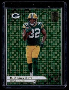 MarShawn Lloyd 2024 Donruss Elite Green Disco #134 RC Green Bay Packers - Picture 1 of 2