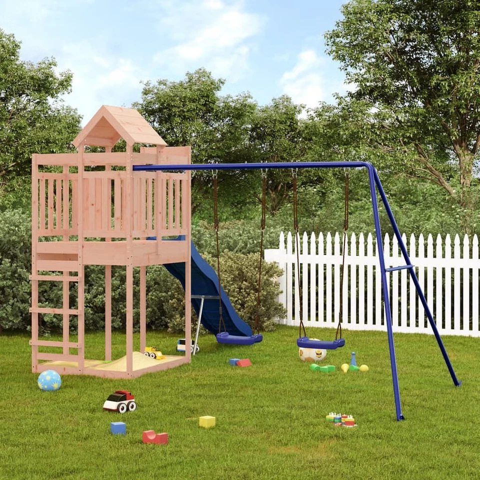 Outdoor Playset Solid Wood Douglas — 第 1/4 张图片
