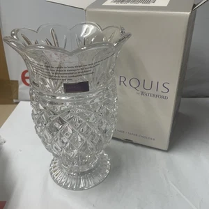 Beautiful 😍 Marquis By Waterford Crystal Welcome Vase 8" #40022898 NIB - W76 - Picture 1 of 10