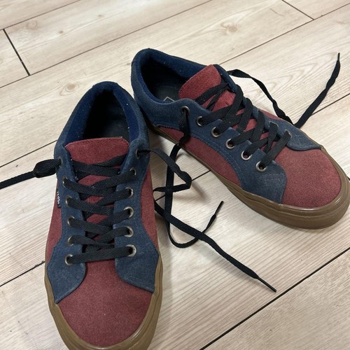 Sneakers Vans uomo 9.0US rosso e blu taglio basso m13_0712