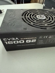 EVGA SuperNOVA 1600 G2 80+ GOLD 1600W Fully Modular Power Supply PSU - Afbeelding 1 van 5