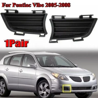 Par de luces antiniebla para parachoques delantero izquierdo y derecho para Pontiac Vibe 2005-2008 Foto 1 de 4