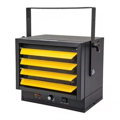 5000 Watt Black Electric Garage Heater, Micathermic Compact Forced Air Space Hea - Image 1 of 4